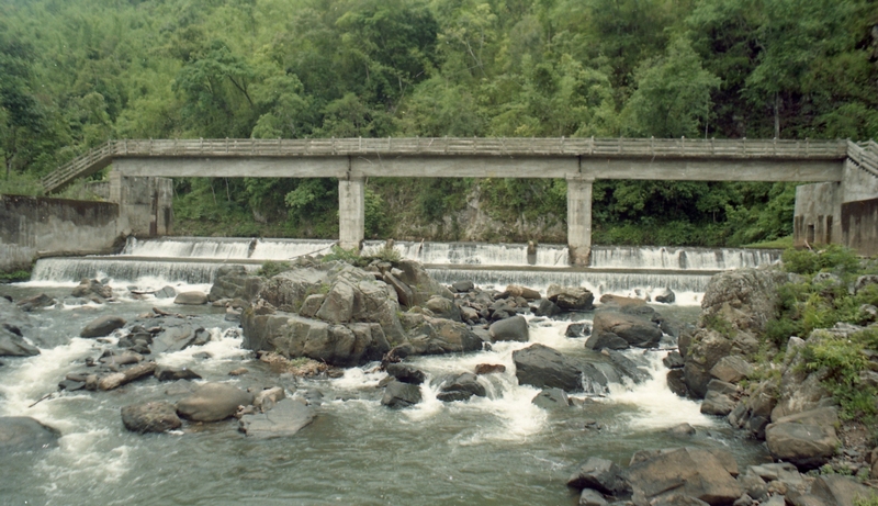 Irrigation Dam at Tyrso, Meghalaya