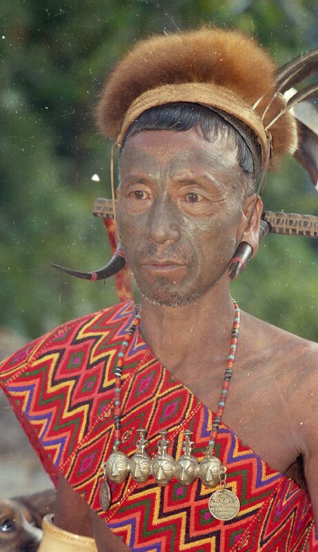 Konyak Tribesman, Nagaland
