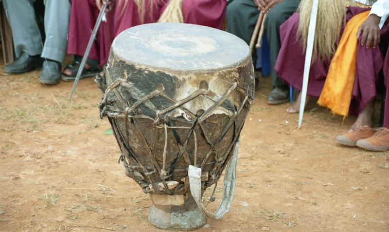 Celebrating "Ka Lympung Ki Khun Samla Seng Khasi Seiñ Raij Kaba Khadkhyndai" at Khliehriat, 2006