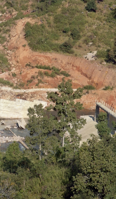 Destroyed Dam