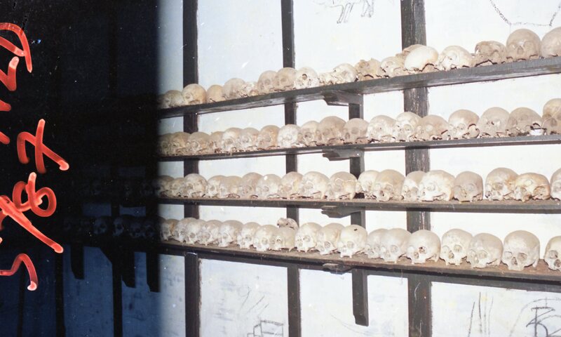 Human skulls