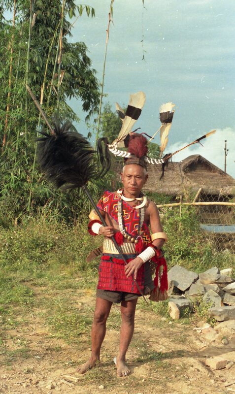 Konyak Tribesman, Nagaland