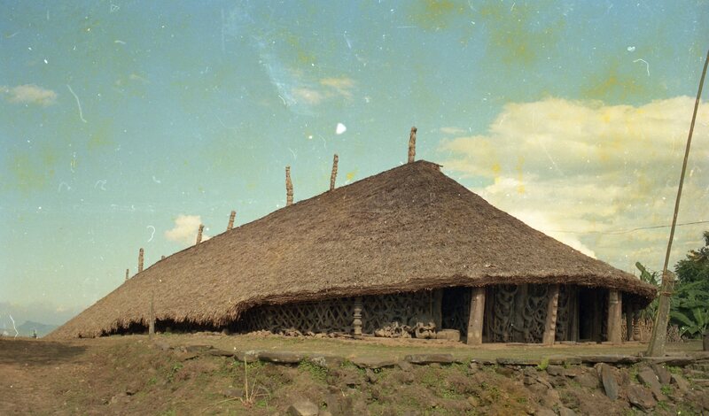 Konyak Hut, Nagaland