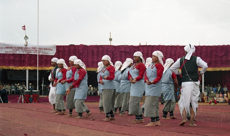 Celebrating "Ka Lympung Ki Khun Samla Seng Khasi Seiñ Raij Kaba Khadkhyndai" at Khliehriat, 2006