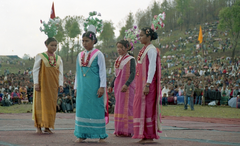 Celebrating "Ka Lympung Ki Khun Samla Seng Khasi Seiñ Raij Kaba Khadkhyndai" at Khliehriat, 2006