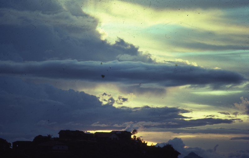 Cloudy sky in Meghalaya