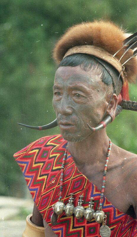 Konyak Tribesman, Nagaland