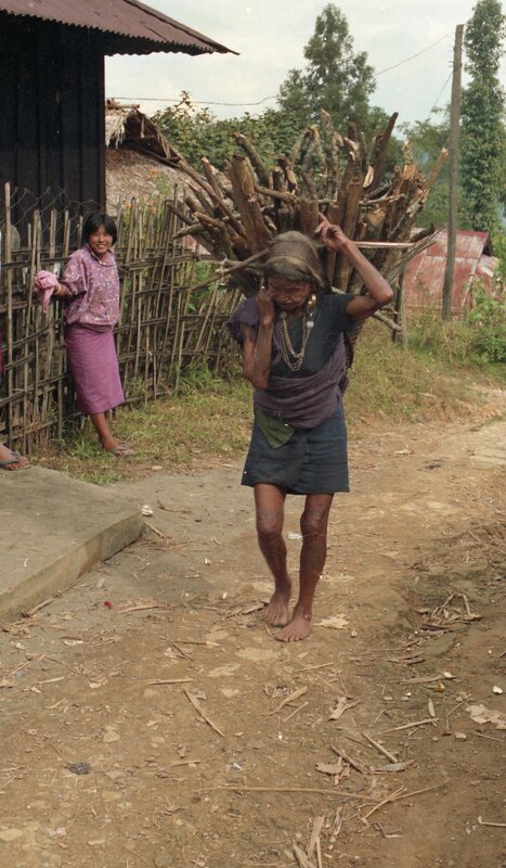 Konyak Tribeswoman, Nagaland