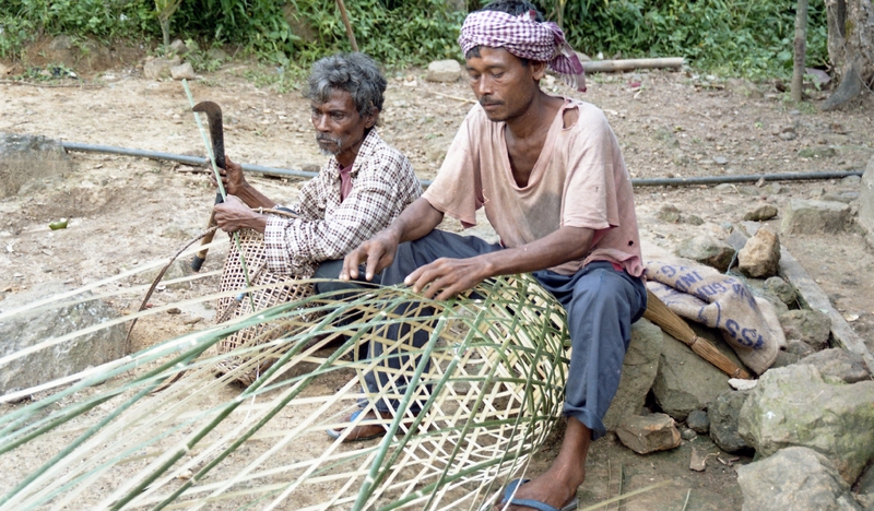 Traditional Khasi baskets
