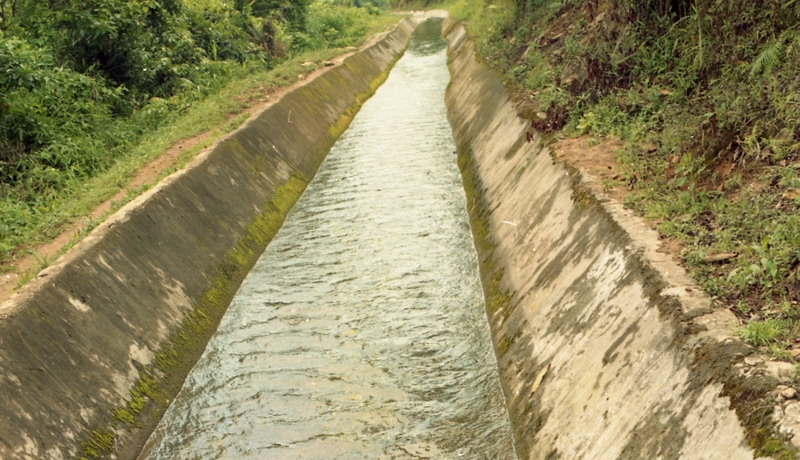 Irrigation Dam at Tyrso, Meghalaya