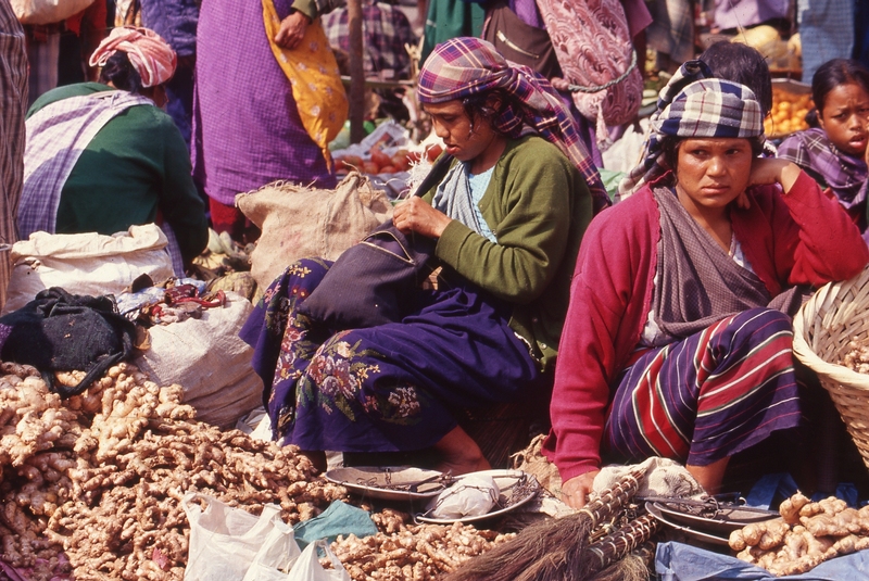 Khasi Market, Meghalaya