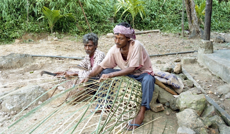 Traditional Khasi baskets