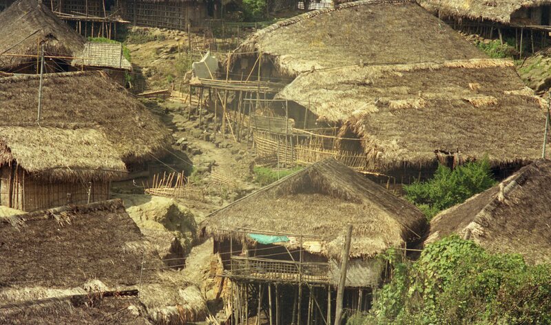 Konyak Village, Nagaland