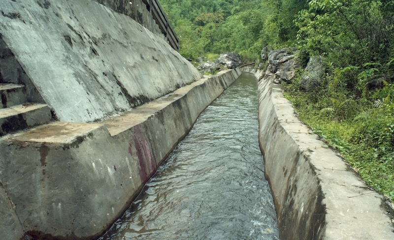 Irrigation Dam at Tyrso, Meghalaya