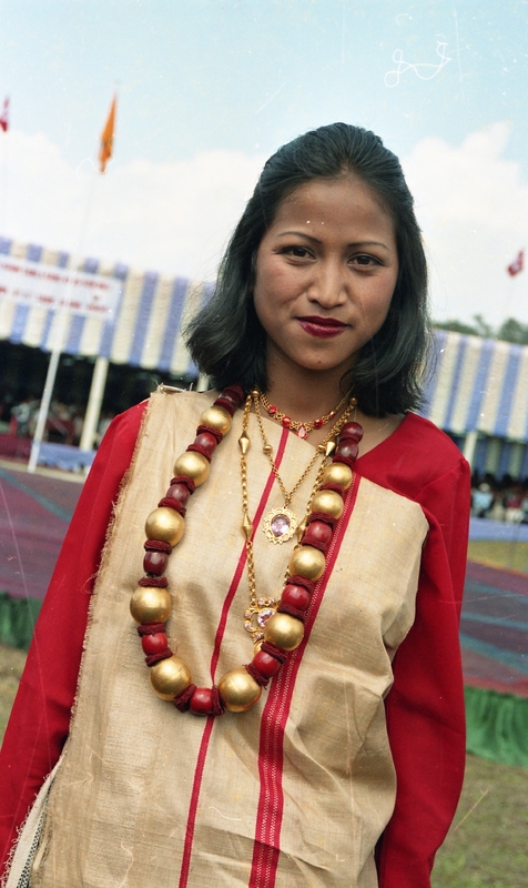 Celebrating "Ka Lympung Ki Khun Samla Seng Khasi Seiñ Raij Kaba Khadhynñiew" at Nartiang, 2004