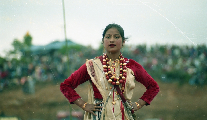 Celebrating "Ka Lympung Ki Khun Samla Seng Khasi Seiñ Raij Kaba Khadkhyndai" at Khliehriat, 2006