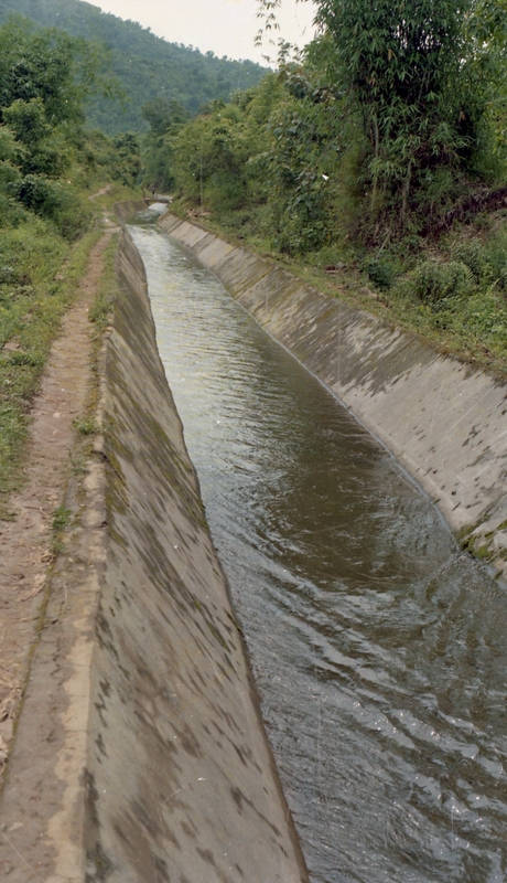 Irrigation Dam at Tyrso, Meghalaya