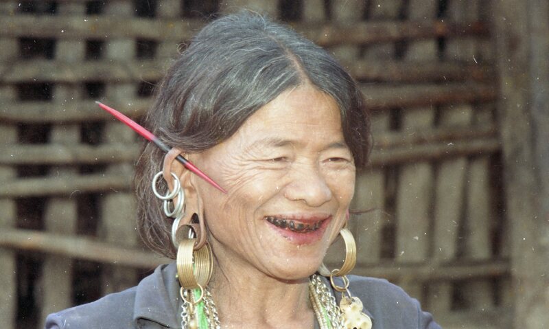 Konyak Tribeswoman, Nagaland