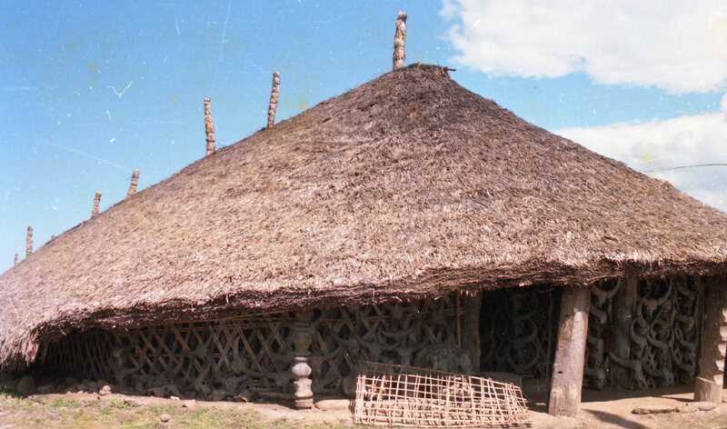 Konyak Hut, Nagaland