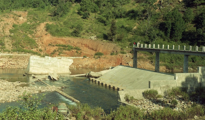 Destroyed Dam