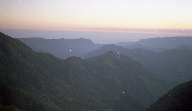 Lush green hills