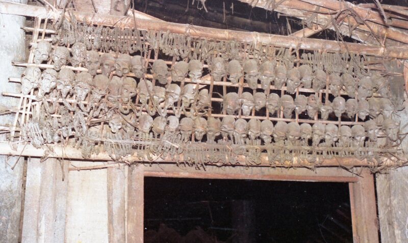 Human skulls