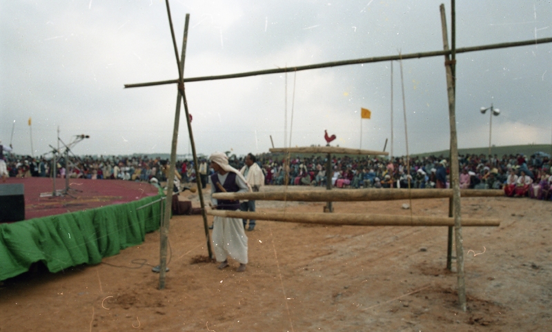 Celebrating "Ka Lympung Ki Khun Samla Seng Khasi Seiñ Raij Kaba Khadkhyndai" at Khliehriat, 2006