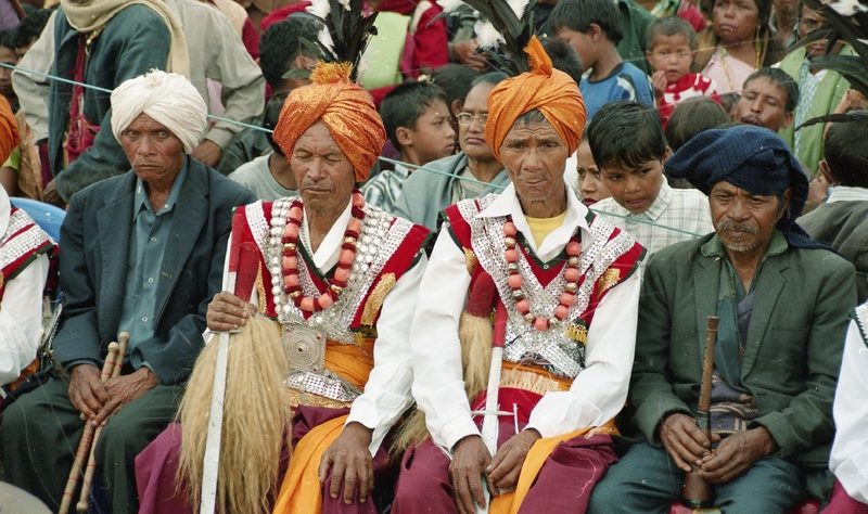 Celebrating "Ka Lympung Ki Khun Samla Seng Khasi Seiñ Raij Kaba Khadkhyndai" at Khliehriat, 2006
