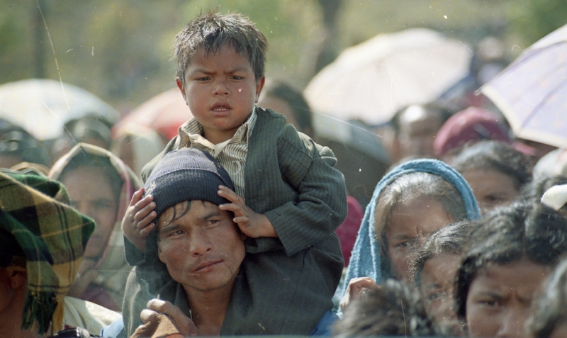 Celebrating "Ka Lympung Ki Khun Samla Seng Khasi Seiñ Raij Kaba Khadhynñiew" at Nartiang, 2004