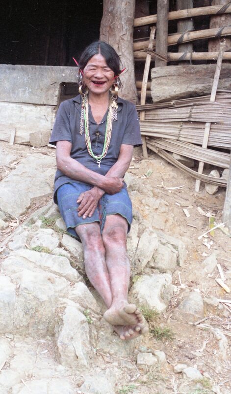 Konyak Tribeswoman, Nagaland