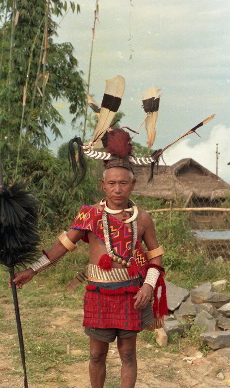 Konyak Tribesman, Nagaland