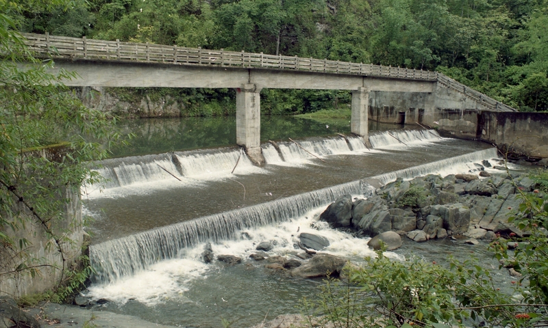 Irrigation Dam at Tyrso, Meghalaya