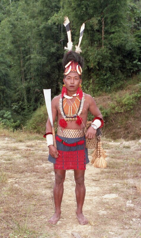 Konyak Tribesman, Nagaland