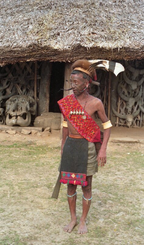Konyak Tribesman, Nagaland