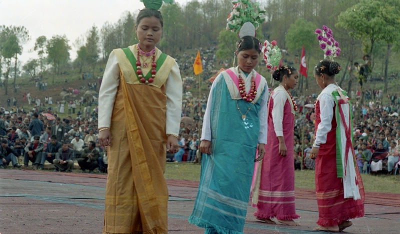 Celebrating "Ka Lympung Ki Khun Samla Seng Khasi Seiñ Raij Kaba Khadkhyndai" at Khliehriat, 2006